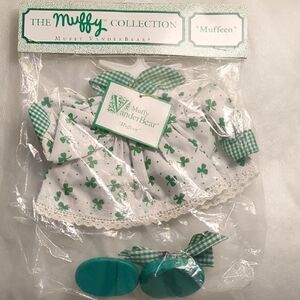 Muffy VanderBear Muffeen Doll Outfit - Green and White